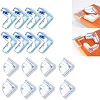 Protector de Esquina- 16 Piezas Protecciones Transparentes Esquinas Protectores para Muebles Anti-colisión Esquineras…